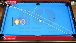 آموزش بازی بیلیارد:: تمرین انتخاب پاکت