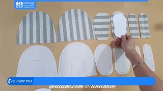 آموزش دوخت سیسمونی نوزاد || دوخت پاپوش