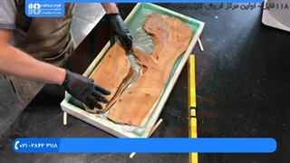 آموزش مراحل ساخت میز چوبی با رزین اپوکسی