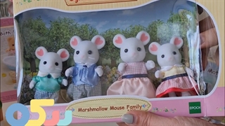 آنباکسینگ خانواده موش sylvanian families کد 5308 در پیکوتویز