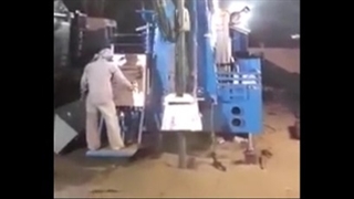 دستگاه حفر چاه چرخشی  در خونه سازها