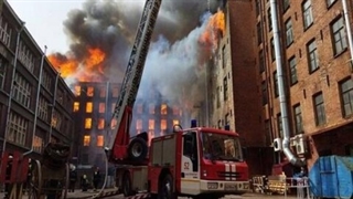 کلیسای قدیمی مینیاپولیس سوخت!