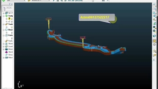 آموزش جی کد گیری cnc دوربری کارهای قوس دار مثل تاج مبل در پاورمیل