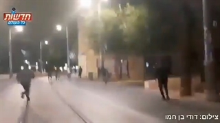 فرار غاصبان صهیونیست به سمت پناهگاه!