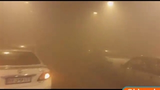 تونل آزادراه تهران_پردیس پس از آتش‌سوزی