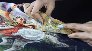 تابلو فرش بدرقه عروس - دیجی دکوری