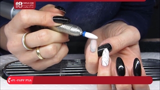 آموزش زیرسازی قبل از کاشت ناخن