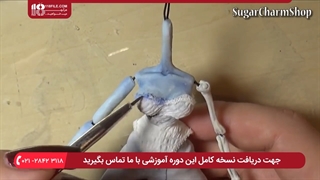 ساخت عروسک خمیری // آموزش ساخت عروس مرده