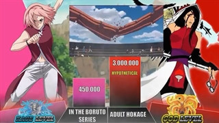 مقایسه قدرت سارادا و ساکورا