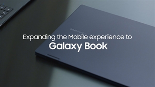 قابلیت جدید شرکت سامسونگ به نام " گسترش تجربه موبایل به Galaxy Book " را دقایقی پیش رونمایی کرد .