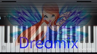 آهنگ جهان وینکس تبدیل دریمیکس با پیانو
