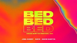 دانلود آهنگ الکتروهاوس از Joel Corry x RAYE x David Guetta بنام BED