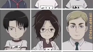 خواندن شخصیت های اتک ان تایتان