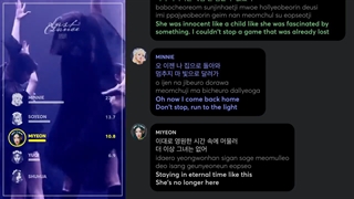 درصد خوندن اعضای جی آیدل در آهنگ last dance-720p