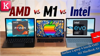 مقایسه فنی Surface Laptop 4 و M1 MacBook Air