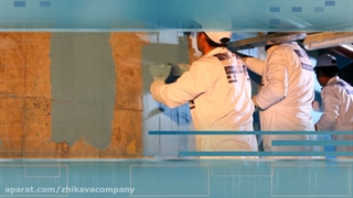 رنگ آمیزی نما و پارکینگ و ... با ژیکاتکس