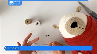 دوخت عروسک پولیشی ::: دوخت عروسک خرس قطبی