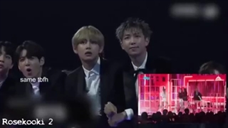 ریکشن بی تی اس به اهنگ و رقص بلک پینک