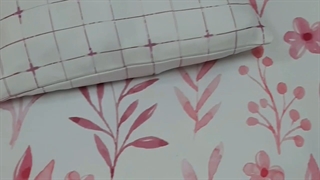 لحاف روتختی آبرنگی تم سفید سرخابی (ادامه>)