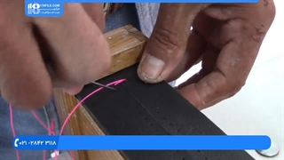 آموزش تودوزی خودرو - دوخت مورب