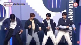 کات مجریگری سونگهون،هیسونگ،جیک و جونگوون در Show Champion