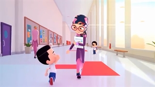 ** برنده جایزه ** فیلم انیمیشن کوتاه | "KRING!" توسط استودیوی Brainy Bones | معلم ثریا