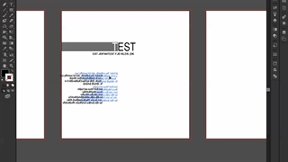 استفاده از ابزار text در ادب ایلیستراتور 2