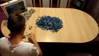 پازل زیبای 3 هزار تکه از برند رونزبرگر و حل آن - گیم خونه