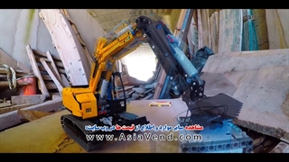 بیل مکانیکی اسباب بازی شارژی آسیاوند | Excavator