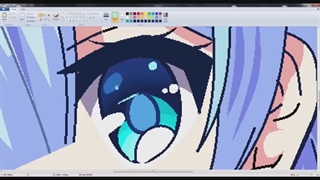Speed Art] Drawing anime with a mouse on MS Paint on Vimeo