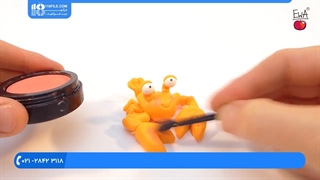 آموزش ساخت عروسک خمیری _ ساخت عروسک حیوانات زیر دریایی