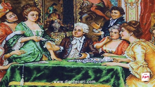 تابلو فرش پاسورباز - دیجی دکوری