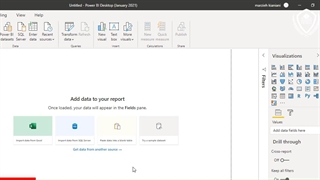 بارگذاری اطلاعات اکسل در power bi
