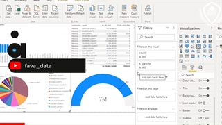 خروجی csv از ویژوال در power bi