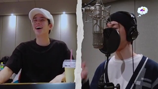 پشت صحنه ضبط آهنگ gemini از آسترو ASTRO توسط ام جی MJ