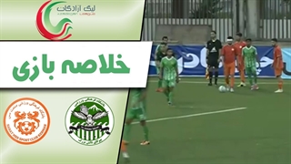 خلاصه بازی چوکا تالش 1 - مس کرمان 1