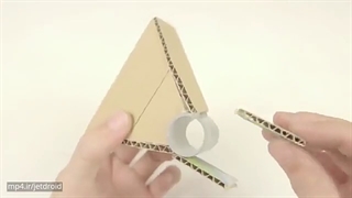 ساخت حرفه ای ترین تفنگ رگبار با کارتن!❤لطفا لایک و دنبال کنید❤