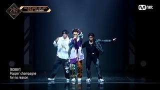 اجرای یونیت رپ بابی از IKON و سونوو از The Boyz و هی یونگ از SF9 با آهنگ Full DaSH در برنامه KINGDOM