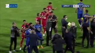خلاصه بازی پرسپولیس 1 - استقلال 0 ( گزارش اختصاصی )
