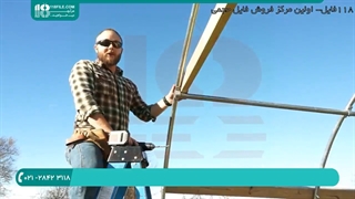 آموزش احداث گلخانه با لوله های پی وی سی