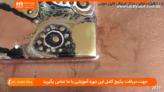 آموزش کشیدن نقاشی با رزین اپوکسی بر روی کاشی و سرامیک