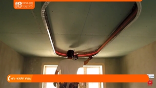 آموزش کناف سقف - نصب و راه اندازی سقف دکوراتیو کناف آشپزخانه