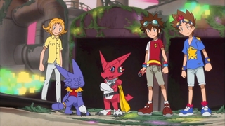 دیجیمون کروس وارز 3 قسمت 3(بازیرنویس فارسی)