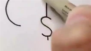 آموزش نقاشی دوتا گربه با حرف S ^^