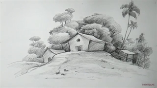 چگونگی کشیدن آسان تپه