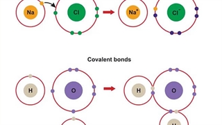 تفاوت پیوند کوالانسی و یونی ( به صورت مفهومی )