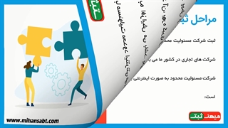 ثبت شرکت با مسئولیت محدود اینترنتی - میهن ثبت