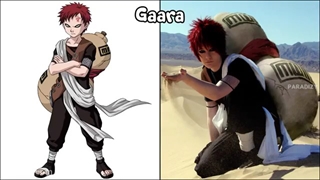 شخصیت های ناروتو در واقعیت