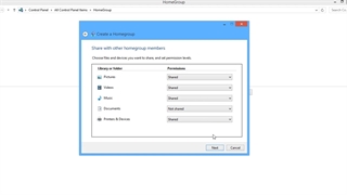 اشتراک گذاری پرینتر و پوشه  و روش دسترسی به پوشه و پرینتر به اشتراک گذاشته و روشهای دسترسی  و مجوزها