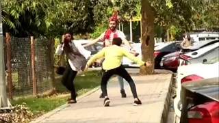 دختره لحظه اول سکته رو رد کرد